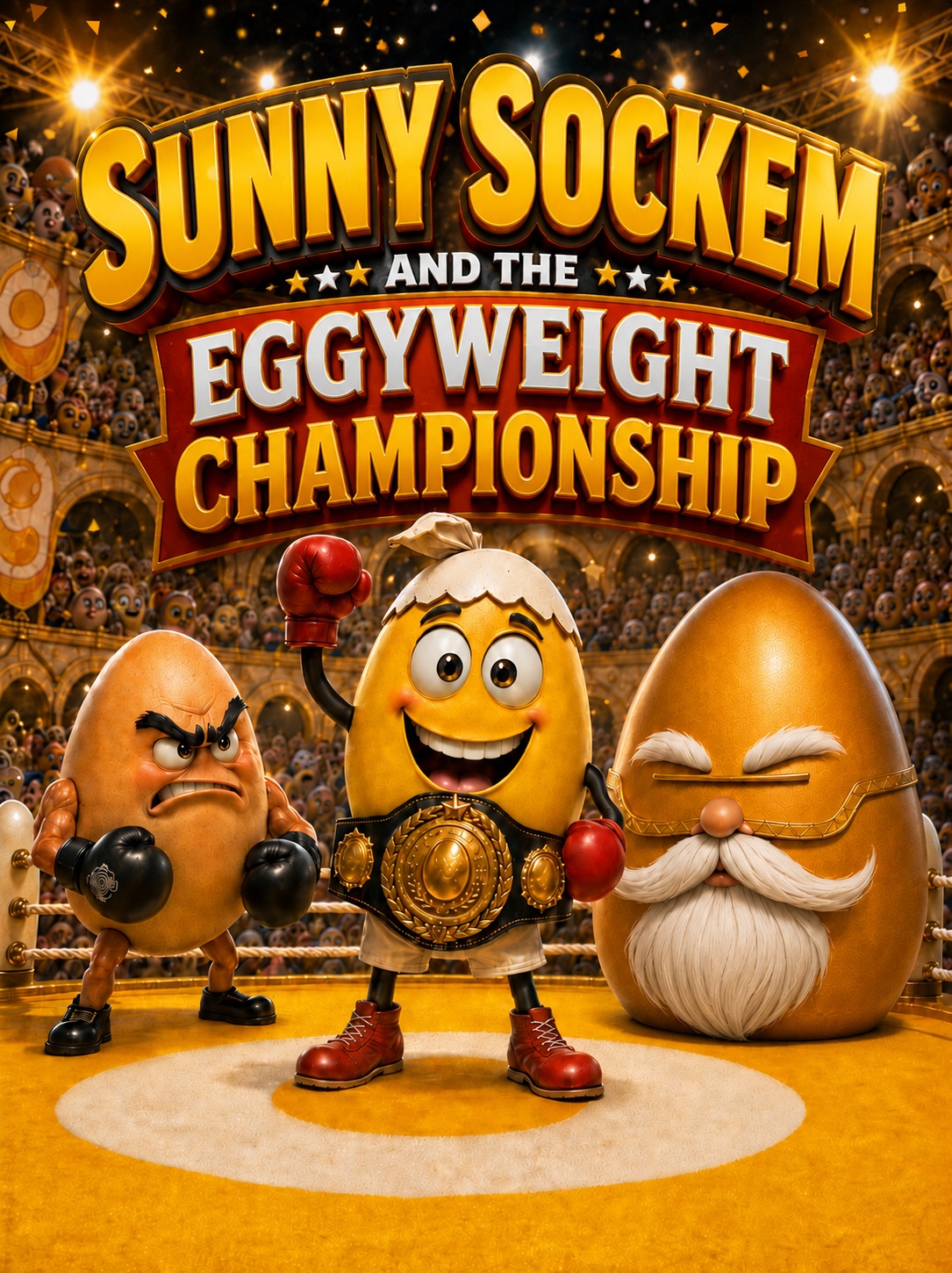 Cover of Sunny Sockem and the Eggyweight Championship